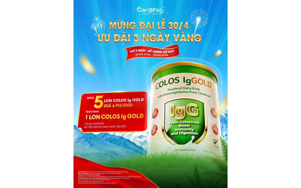 ƯU ĐÃI ĐẶC BIỆT CHÀO MỪNG ĐẠI LỄ 30/04/2026