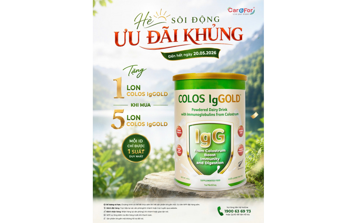 CTKM THÁNG 5: "HÈ SÔI ĐỘNG - ƯU ĐÃI KHỦNG"