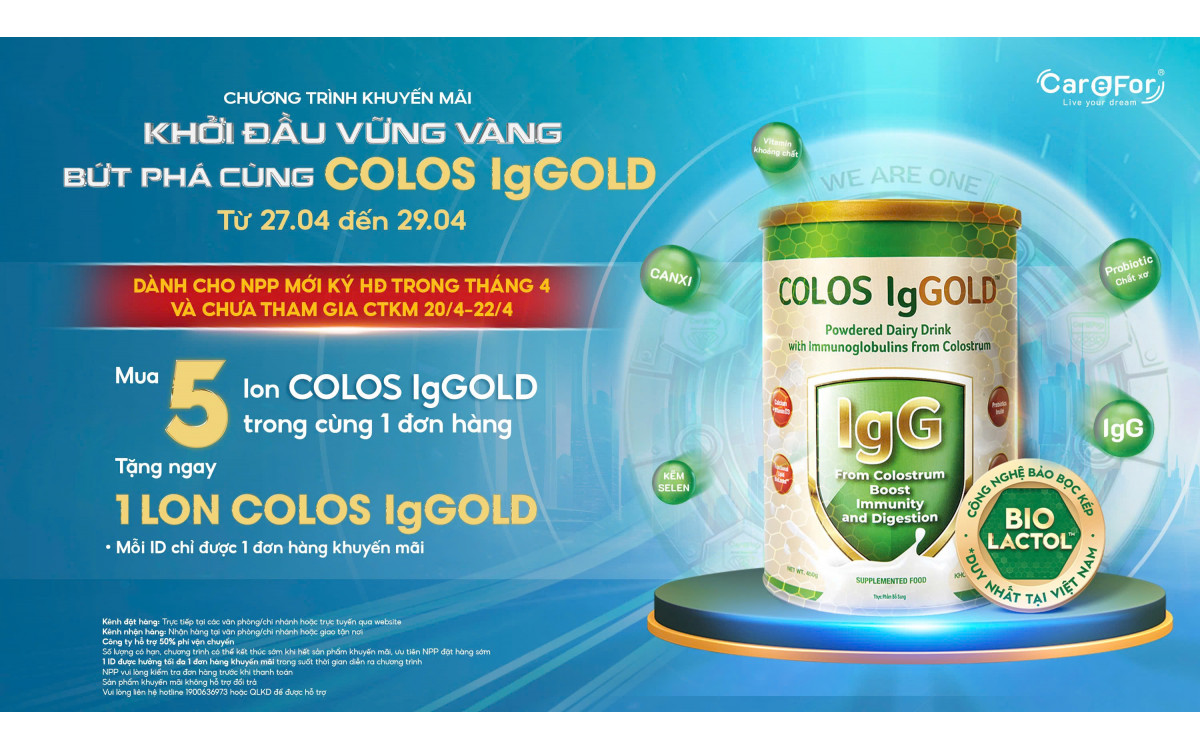 MỪNG ĐẠI HỘI TOÀN QUỐC LẦN THỨ 38 | ĐẶC QUYỀN DÀNH RIÊNG CHO NPP MỚI THÁNG 04/2026