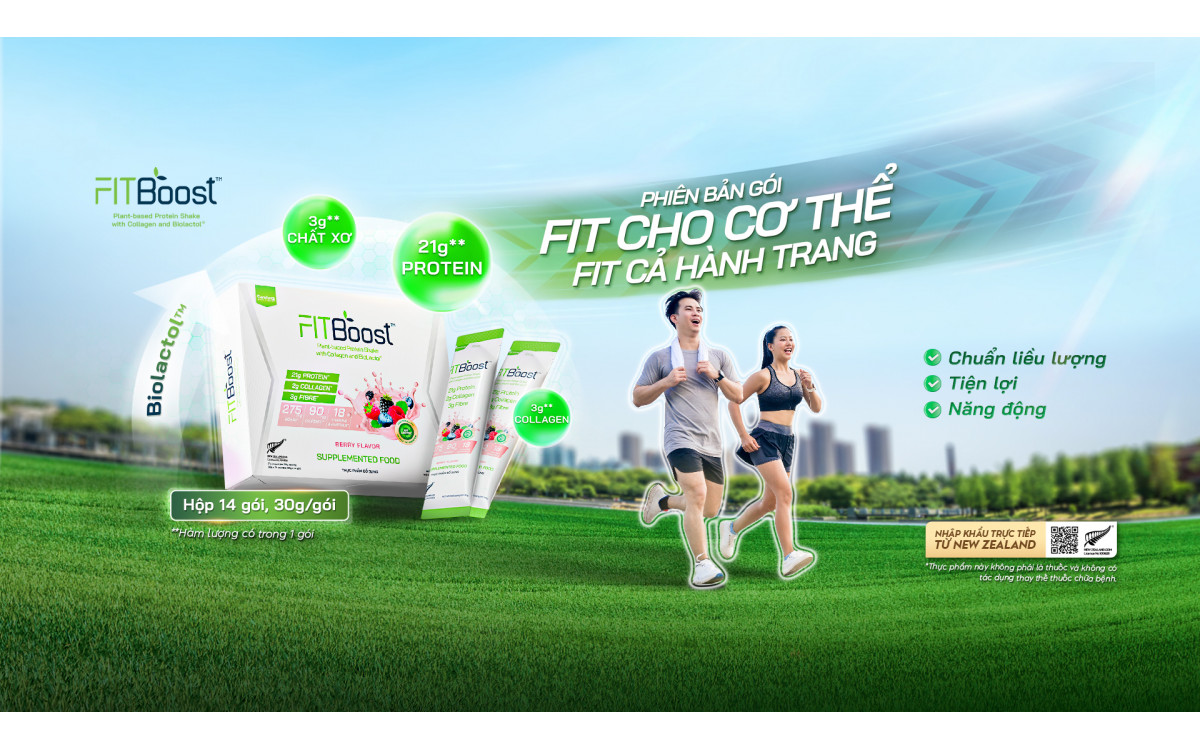 CHÍNH THỨC MỞ BÁN FITBOOST DẠNG GÓI MỚI