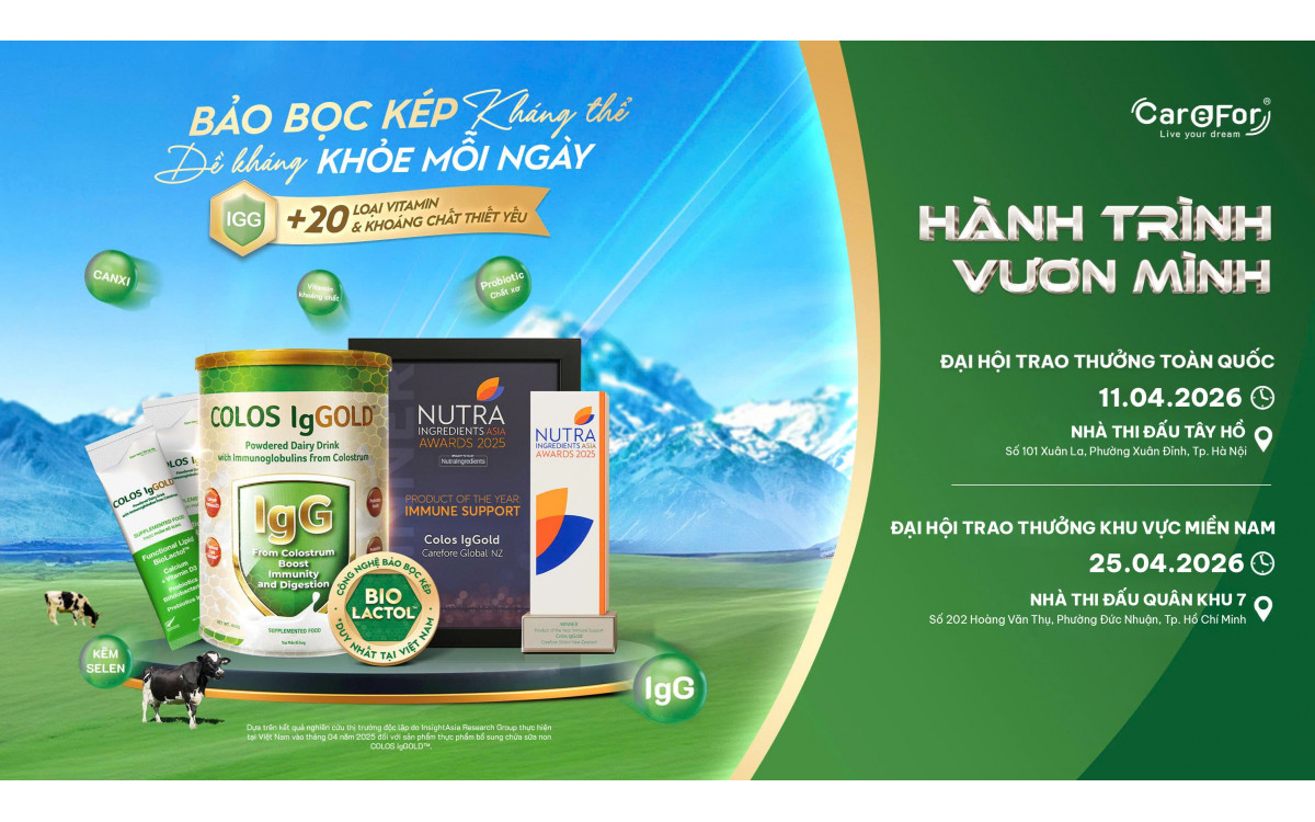 THÔNG BÁO: ĐẠI HỘI TRAO THƯỞNG T04.2026 – HÀNH TRÌNH VƯƠN MÌNH