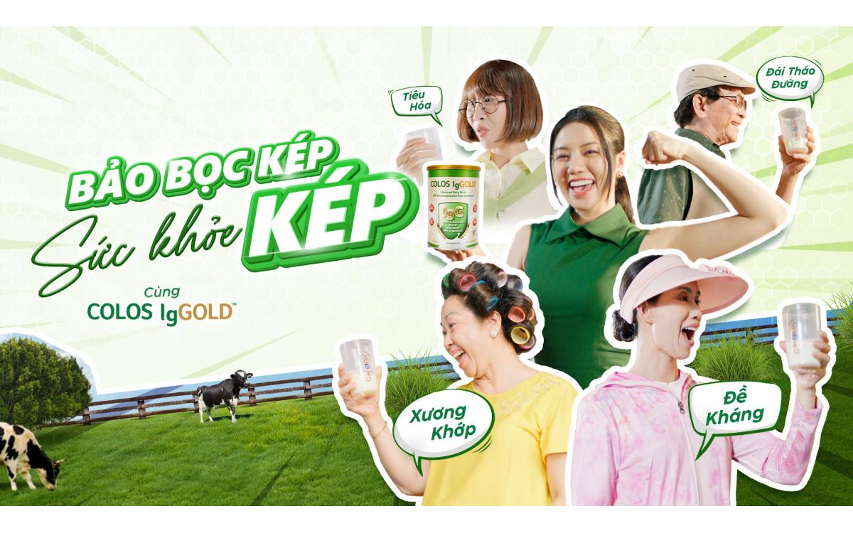 MV "Bảo Bọc Kép, Sức Khỏe Kép Cùng Colos IgGold™"