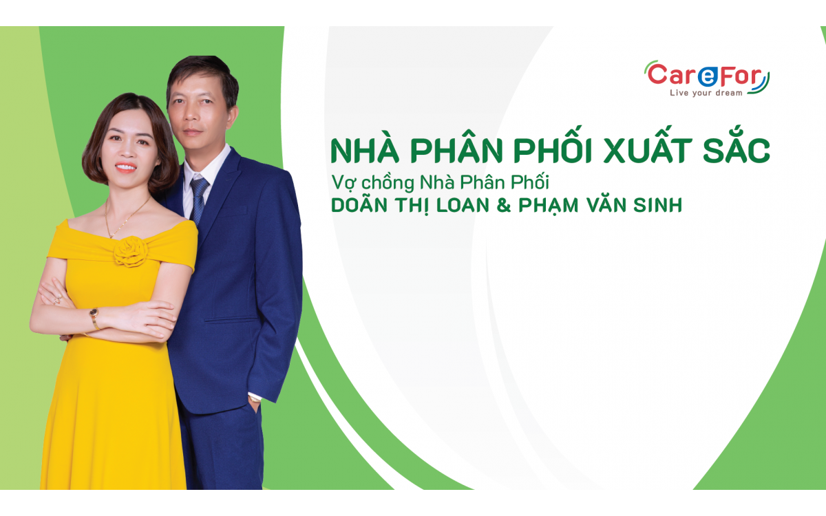 Vợ chồng Nhà Phân Phối Doãn Thị Loan & Phạm Văn Sinh