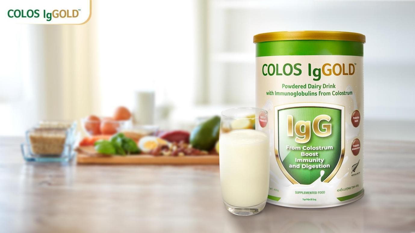 TPBS COLOS IGGOLD HỖ TRỢ CHĂM SÓC SỨC KHOẺ MỌI LỨA TUỔI