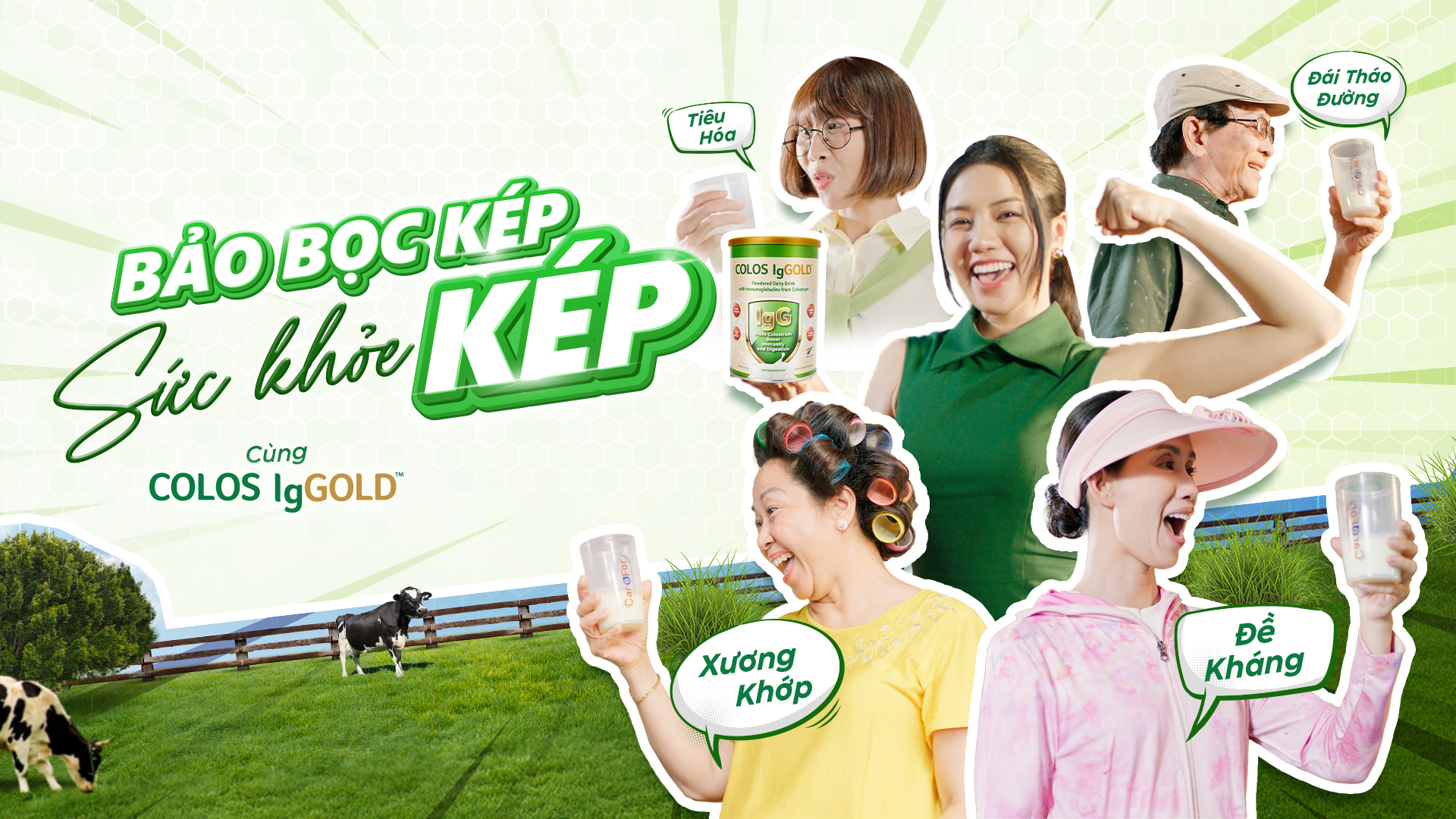 MV "Bảo Bọc Kép, Sức Khỏe Kép Cùng Colos IgGold™"